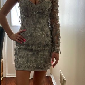 Gray dress